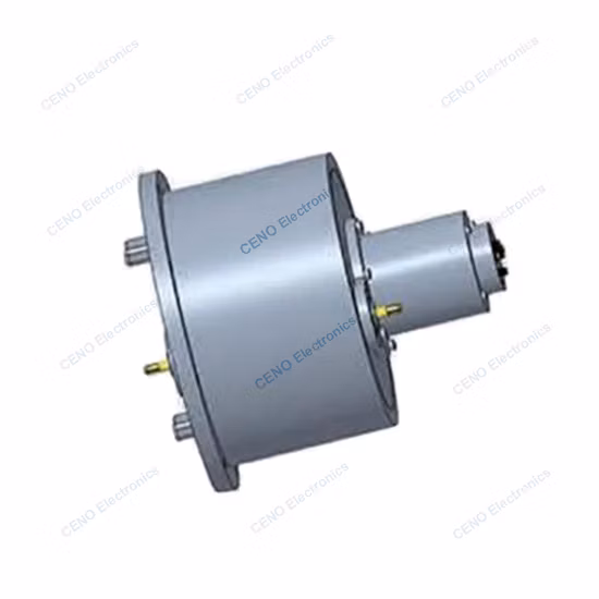 2チャンネルの高周波同軸ロータリージョイント