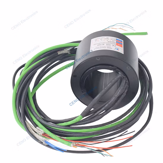 低温産業用途向けイーサネット スリップ リング